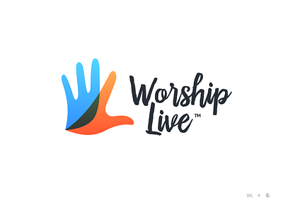 WorshipLive Logo bird christian conference convention dove faith logo praise singing songwriter wl worship