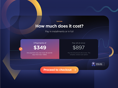 Price Options checkout elements illustrator price process selector toggle toggle switch ui uiux website website builder