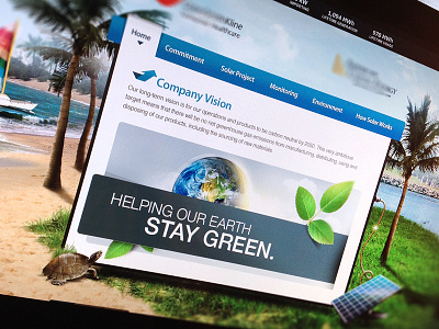 Solar beach earth energy free generate globe green leaf leaves menu ocean palm panel solar sun turtle water web website
