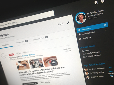 SOC Dashboard activity admin ask avatar category dark dashboard doctor edit expand feed follow medical member newsfeed profile progress question rank reply results search sort tag timeline topic urgent vote web website