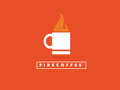 Firecoffee - Logo Concept antid brand branding clean coffee colors fire firecoffee flat hot illustration logo product