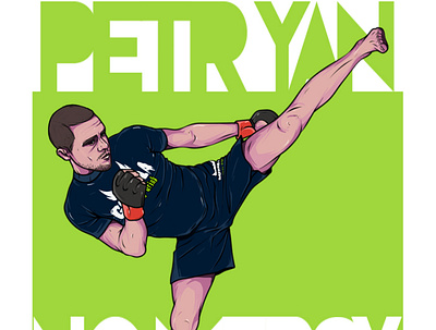 UFC - GORILLA ENERGY brand design branding design gorilla illustration portrait poster russia ufc vector