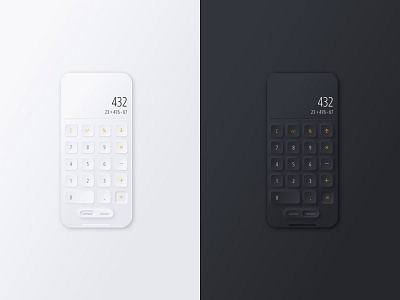 Calculator - Daily UI 004