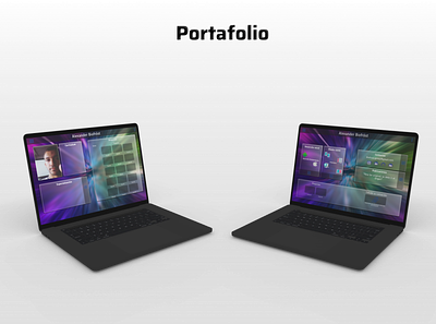 Portafolio 3d adobe xd animation app branding figma graphic design logo motion graphics ui