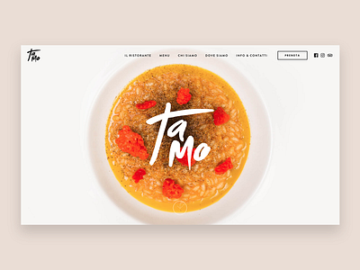 Tamo Ristorante - Website