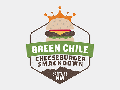 Green Chile Cheeseburger Smackdown Logo