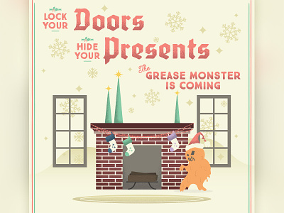 Grease Monster Christmas