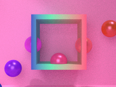 Worm 2: Not a Worm 3d blender c4d charlottesville cylinders love pastels scene spheres worms