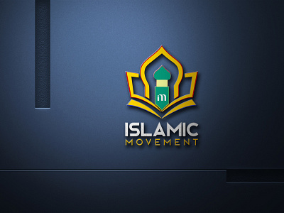 Islamic creative unique modern minimalist  channel logo design