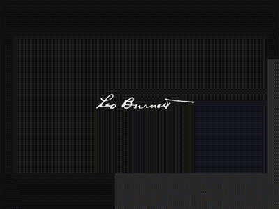 Leo Burnett black clean clear grid leoburnett minimal promo ui ux web website white