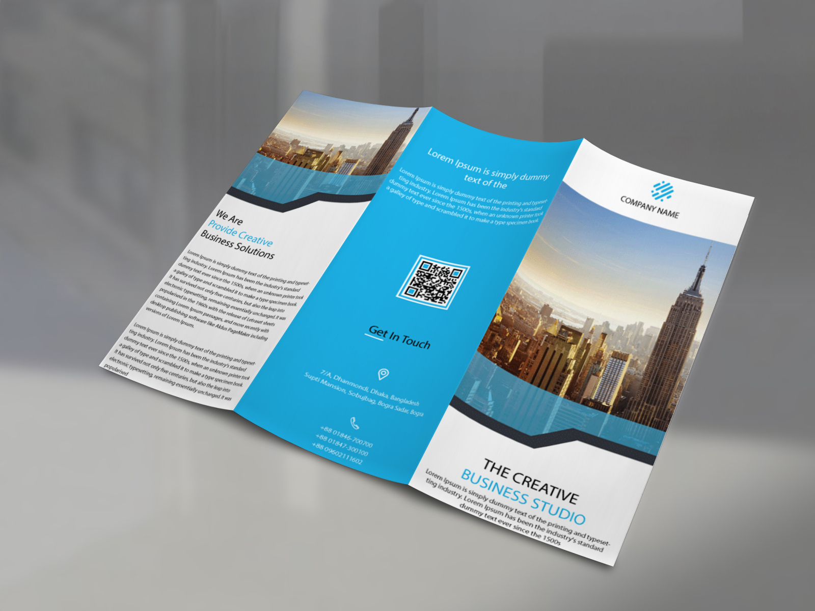 1 Brochure design Back Part by Md. Sajid Hossain Sourav on Dribbble