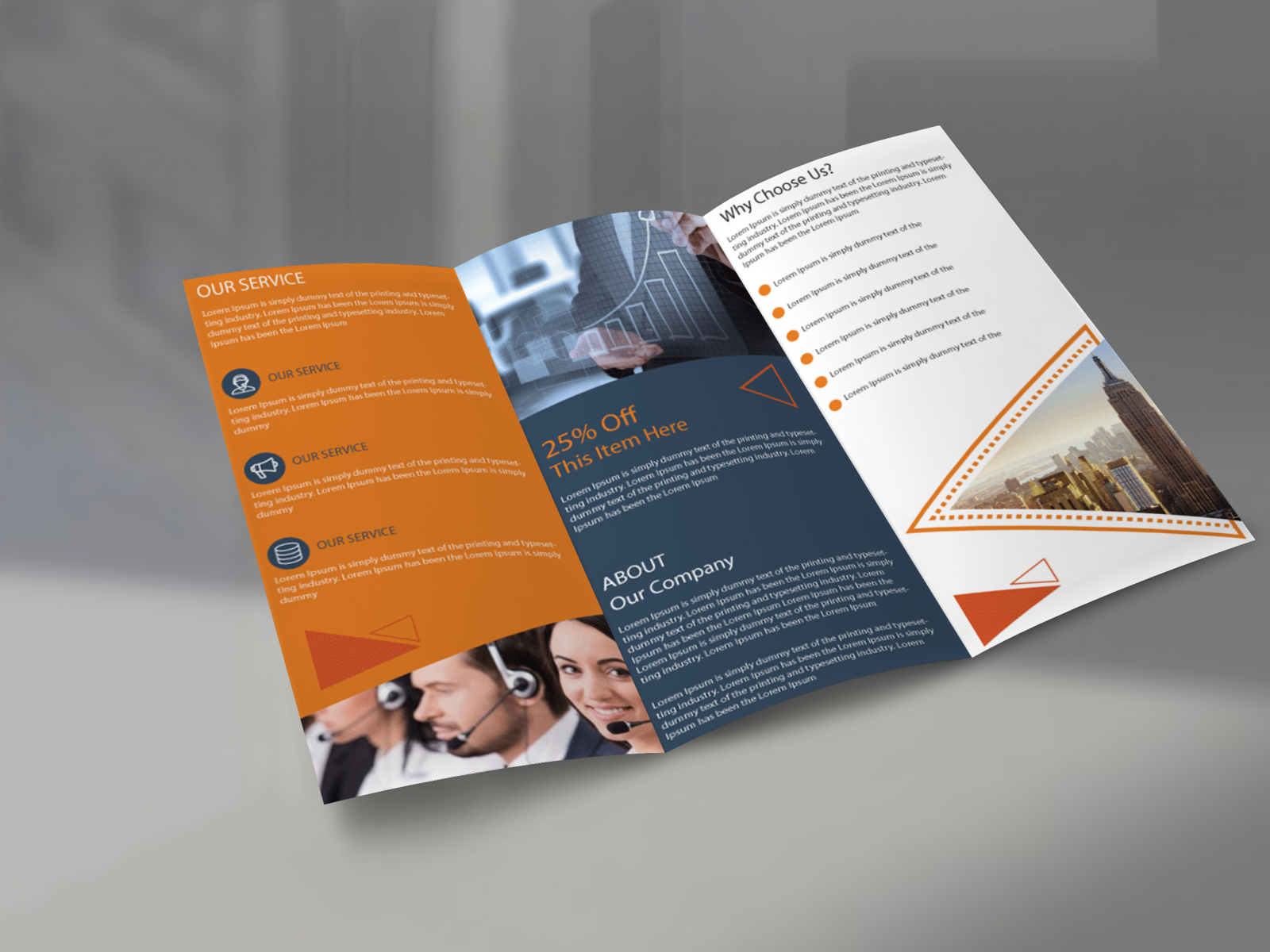 2 Brochure design Back Part by Md. Sajid Hossain Sourav on Dribbble