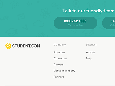 Footer Revamp footer student ui web