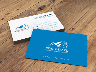 A professional business card