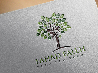 A minimalist LOGO for a farm. beautiful bonding logo design eye catching family tree farm logo illustration ilustrator logo professional typography unique vector