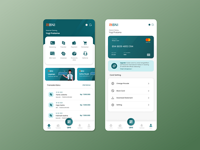 BNI Apps Mobile Banking Redesign app ui apple bni design figma mobile app design mobile banking ui ui ux web design