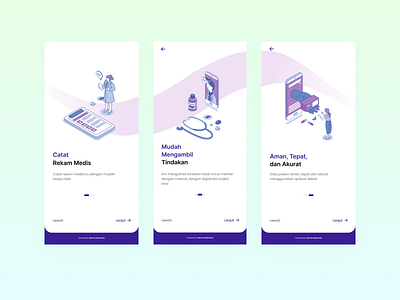 Onboarding App Clinic app ui apple branding design graphic design ilustrasi mobile app design ui ux ui design uiux web design