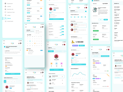 Fun Teacher Private ( Project Redesign ) branding dashboard figma icon mobile app design redesign ui ux ui design ui design edu usecase uiux web design