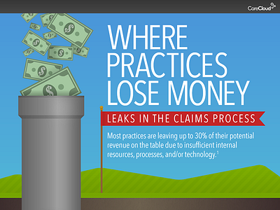 Leaks in the Claim Process - Infographic