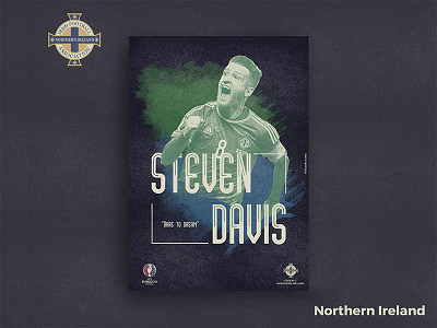 Retro Poster Collection - Steven Davis collection color digital art euro 2016 football illustration pattern photoshop poster retro texture vintage