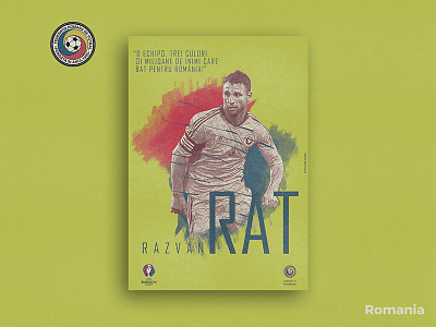 Retro Poster Collection - Razvan Rat collection color digital art euro 2016 football illustration pattern photoshop poster retro texture vintage