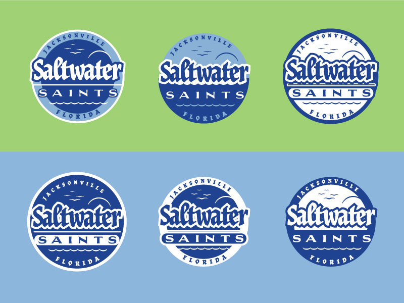 Cycling Team Branding: Badge Options florida design logos logo illustration typography illustrator vector