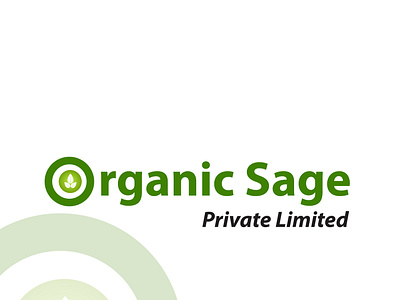 Logo Design Organic Sage adobe illustrator agriculture logo branding flat illustrator logobranding logocontest logodesign logofarm logoorganic logosage logotype representing agriculture simple logo typography vector