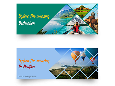 Facebook Cover for Travel Agency branding design