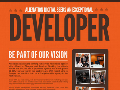 Web Developer jobs orange vacancy web developer