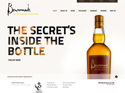 A little secret benromach cream secret whisky