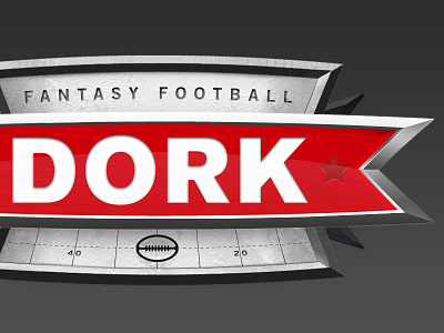 Fantasy Football Dork Logo