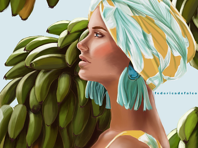 • Chiquita Banana • illustrations wacom photoshop