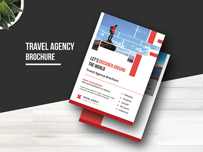 Travel Agency Brochure branding brochure design business catalogue clean digital item elegent marketing flyer marketing template photoshop template travel travel agency travel brochure travel marketing