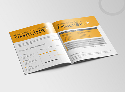 Company Profile Brochure Template branding brochure brochure design brochure layout brochure template catalogue company profile elegent illustrator brochure