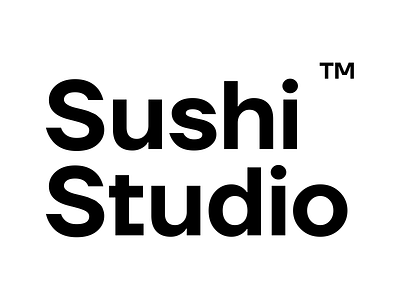 Sushi Studio - Logotype brand identity branding logo logotype type