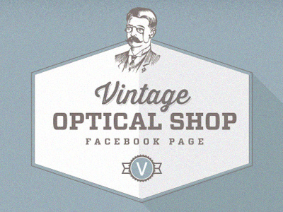 Vintage Optical Shop Infograph