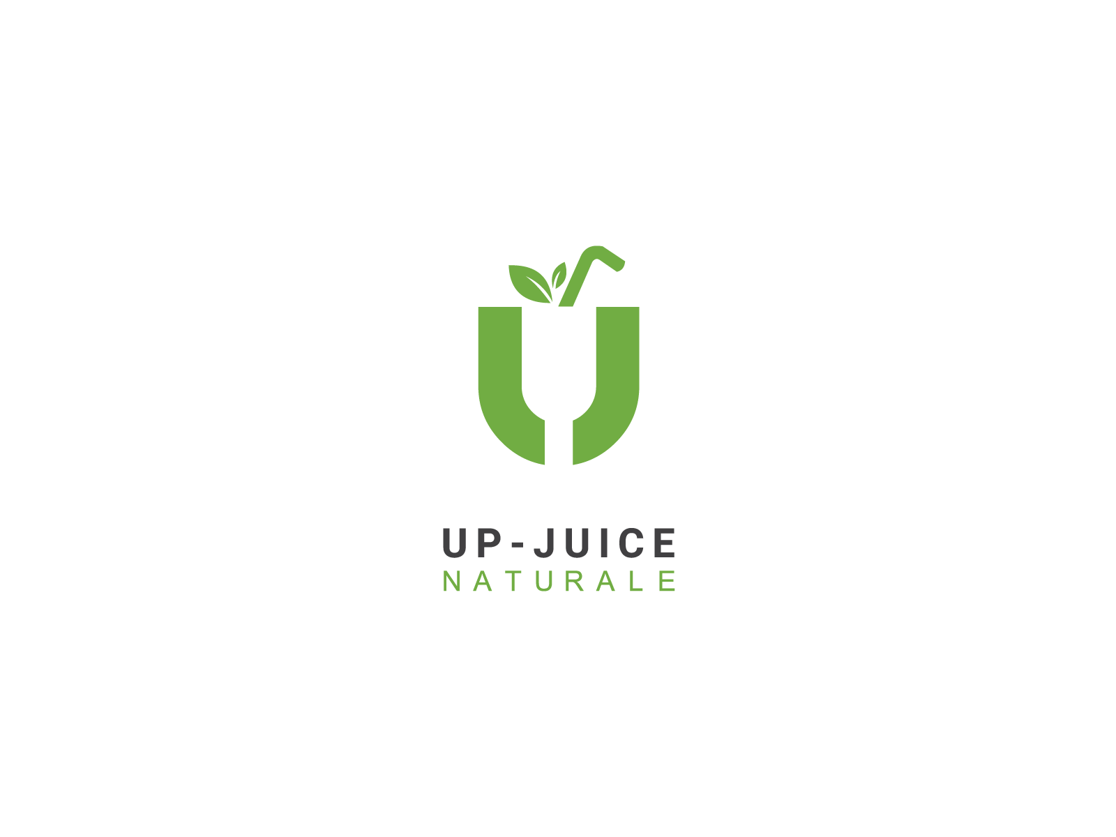 Up juice android logo app icon branding design elegant flat food food logo illustration latterlogo logo luxury minimal minimallogo typography vector website