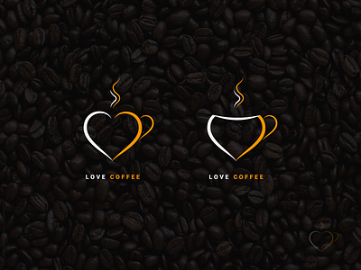 Love coffee android logo app branding coffee coffee shope foffee logo icon identity lettering logo love love coffee love coffee shope love logo minimal typography vector