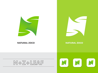 Natural zoco abstract animal app art branding design design art designer icon identity logo minimal native natural natural zeco nature symbol typography vector website