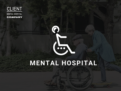 Mental hospital logo design abstract branding client design hospitals icon identity logo mental mental health minimal vector web website