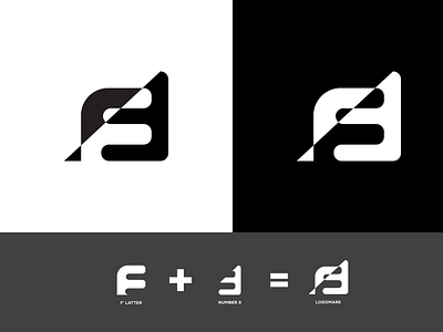 F3 combination logo mark for your Business