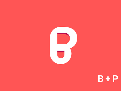 B P Logo design