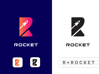 Rahat logo design for your Business abstract abstract art animal art best logo branding design icon identity illustration logo minimal modern logo rocket rocket logo top logo typography vector website