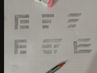 EF logo sketch brand design branding branding design e logo latter logo logo sketch sketch logo sketching