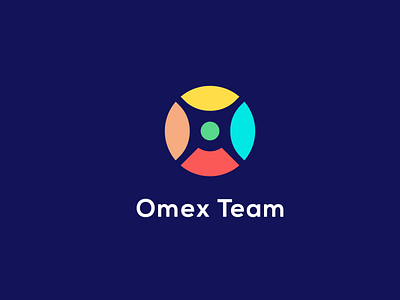 Omex Team 3d animation branding design graphic design icon identity illustration logo logo branding logo concept logo design logo perfect logoidea minimal omex typography ui vector