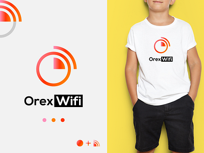 Orex Wifi Brand animation best wifi logo branding design graphic design icon identity illustration logo minimal orex top wifi design typography vector