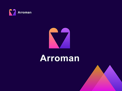 Arrowman logo arrow arrow logo arrowman brands colorful design design dowen icon identity latter logo logo folio logo idea logos man minimal modern design moderns up updowen vector