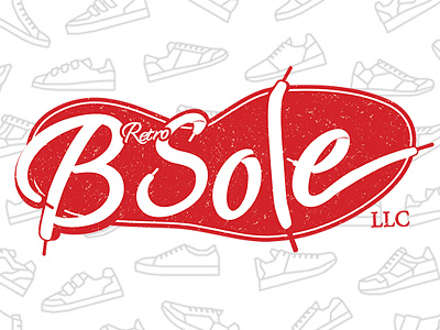 Retro B Sole branding re sale