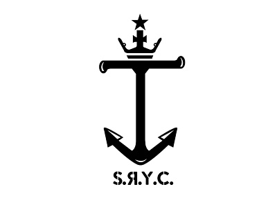 SRYC Clothing Logo anchor clothes fashion logo