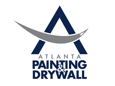 Atlanta Painting & Drywall art atlanta branding drywall logo painting